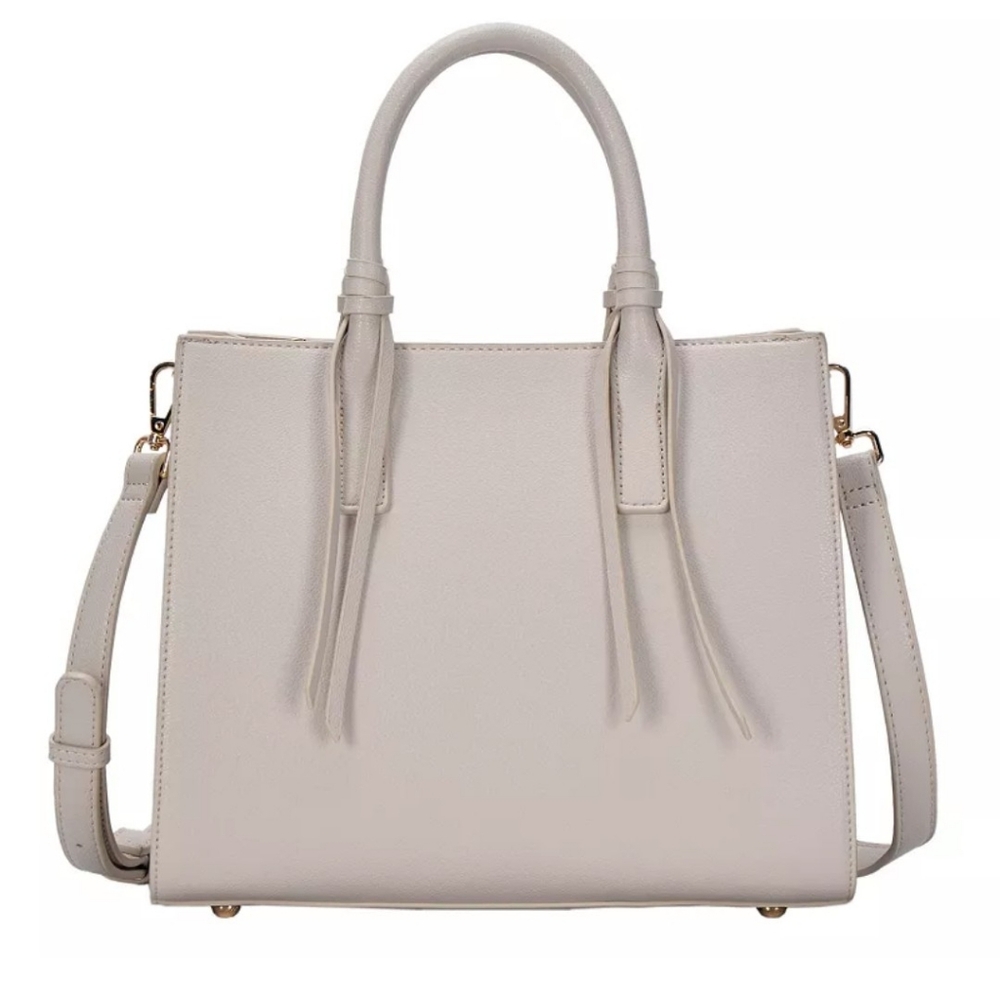 MADISON WEST, Light Tan, Myra Satchel Bag
